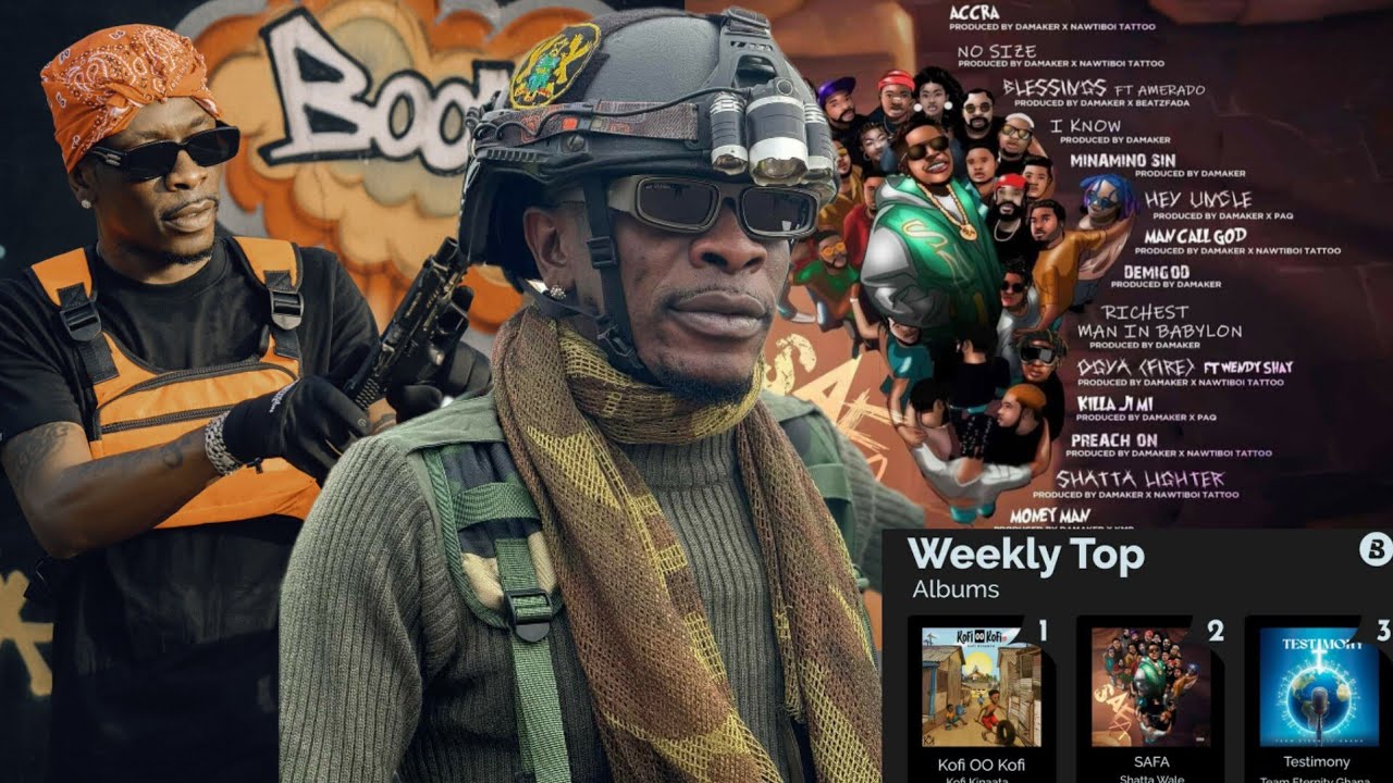 shatta's SAFA album+all the 60 songs in 2024 video mix