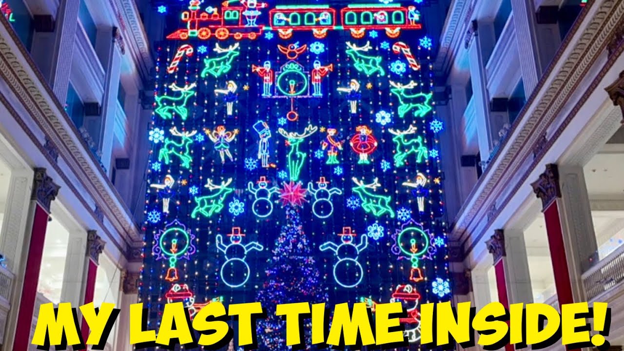 One Last Trip To The Wanamaker Building! (Jingle Ball with Old Men)