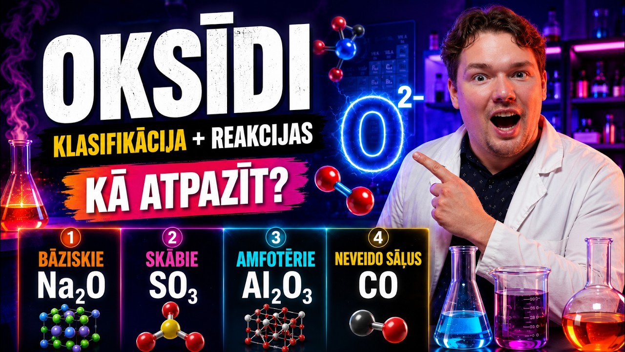 6. Oksīdu ķīmiskās īpašības