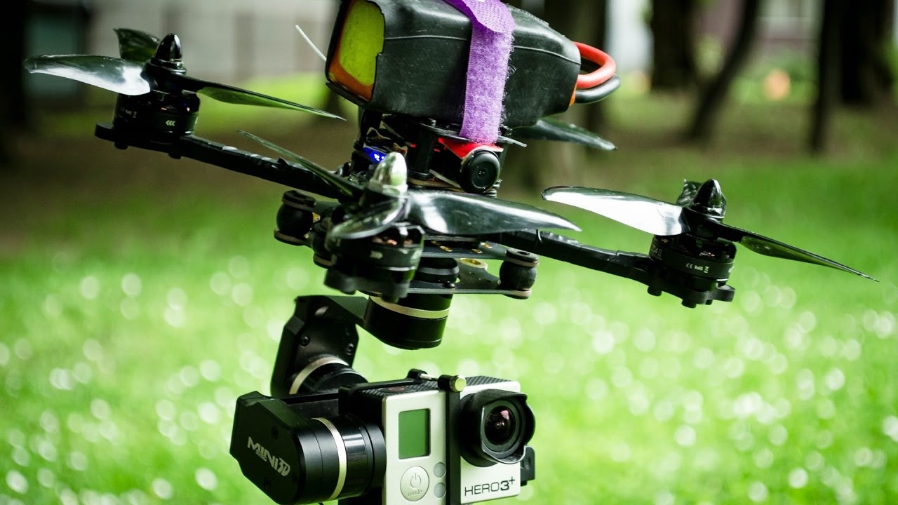 Mini Flying Gopro Gimbal Rig