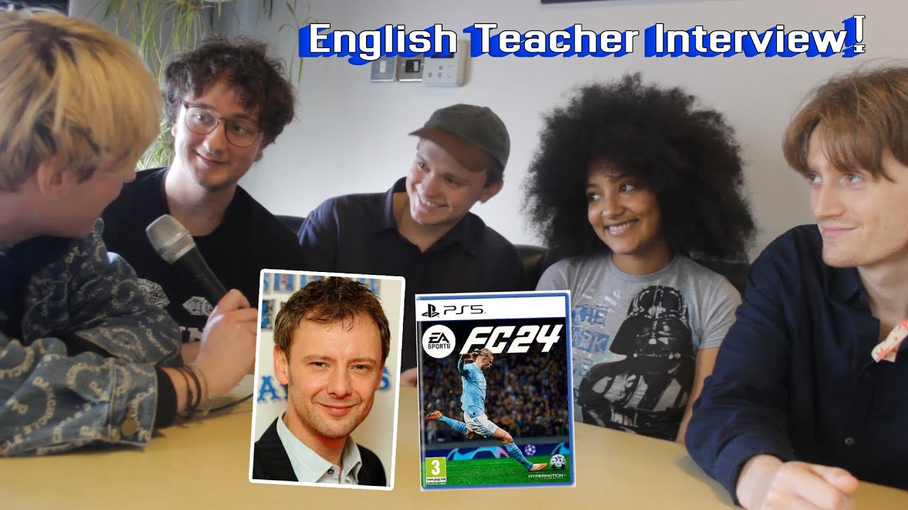 English Teacher Band Interview! John Simm, EA FC 24 & Fontaines DC