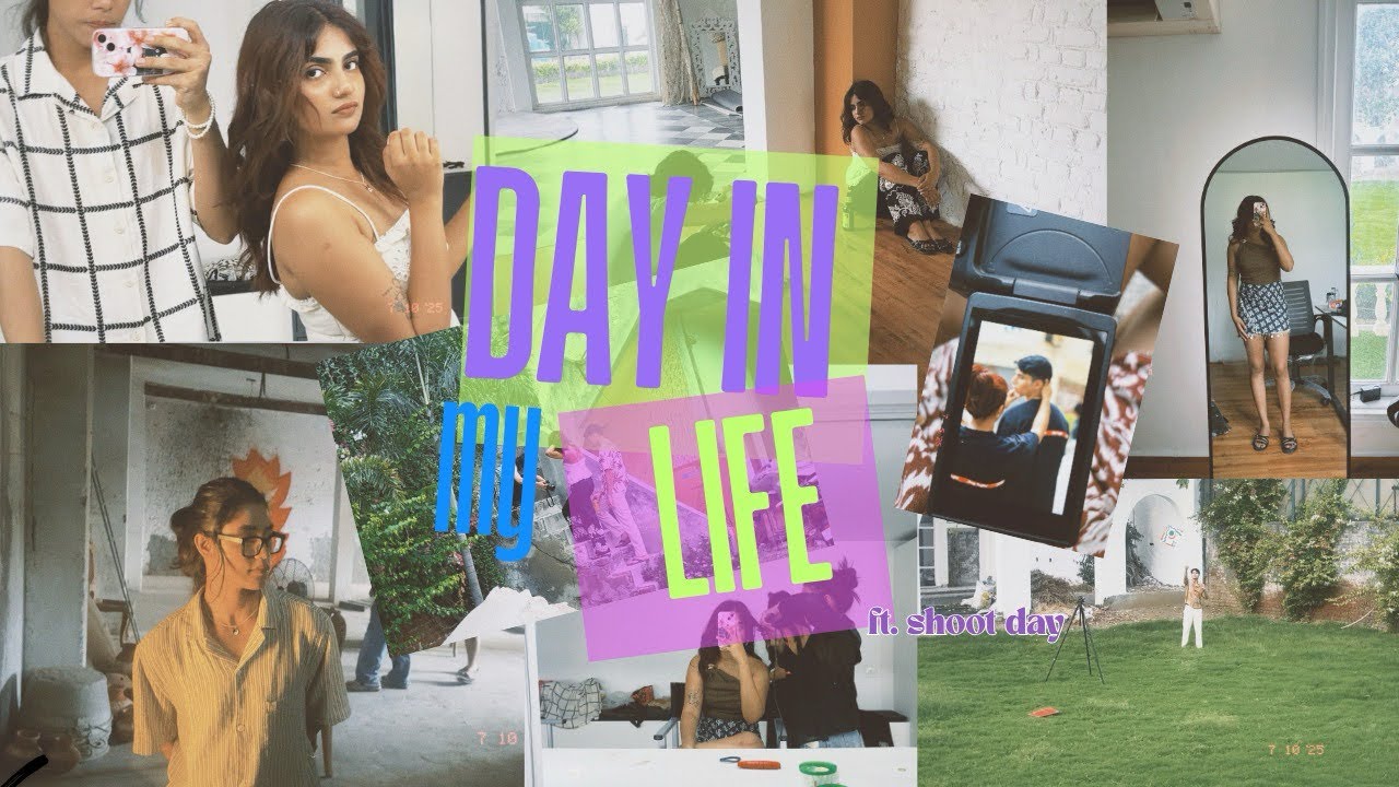 Day in my life | Photoshoot | Vlog |