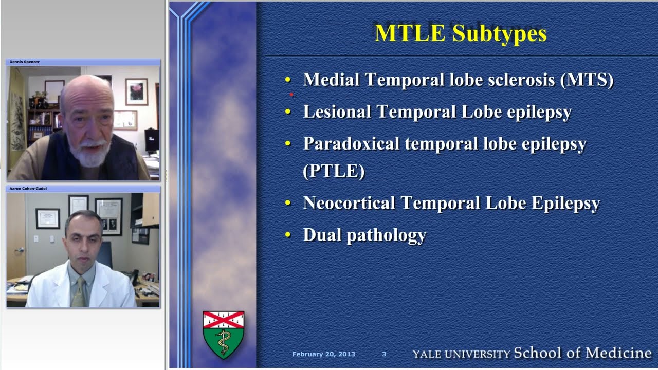 Medial Temporal Lobe Epilepsy: Evaluation (Preview)