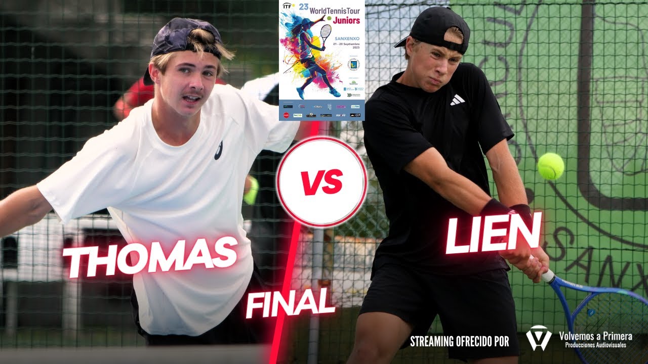 Final Masculina - 23º ITF Juniors Sanxenxo J300 (Flynn Thomas VS Johan Lien)
