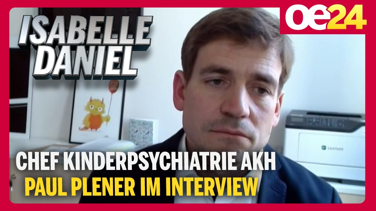 Chef Kinderpsychiatrie AKH Paul Plener im Interview | Isabelle Daniel