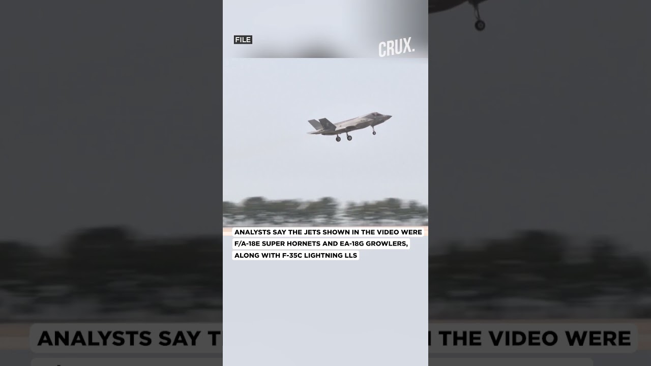 Watch: US Military Shows Fighter Jets Taking off From USS Abraham Lincoln Near Iran Amid Oman Talks