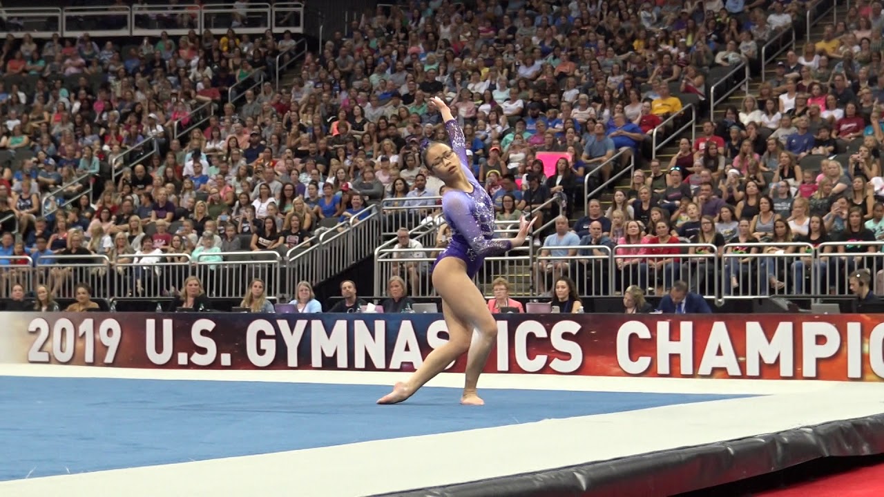 Morgan Hurd – Floor Exercise – 2019 U.S. Gymnastics Championships – Senior Women Day 2