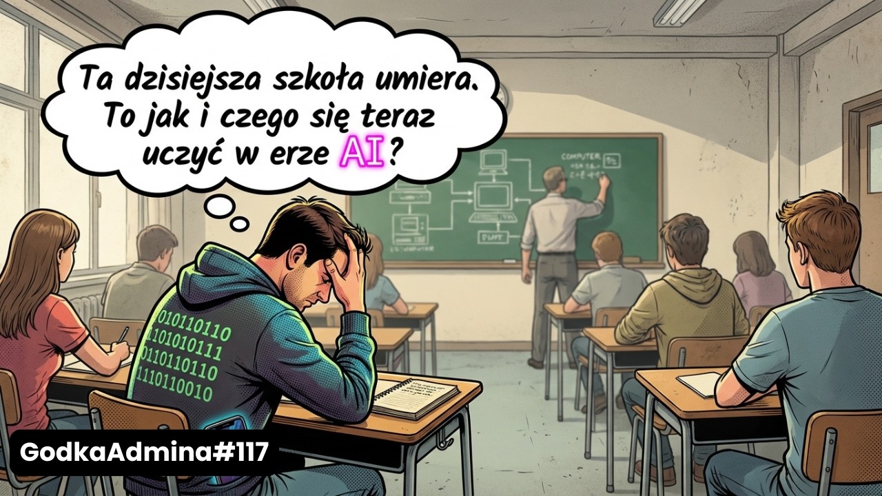 GodkaAdmina#117 AI obnaża brutalną prawdę o zacofaniu edukacji. To jak i czego się teraz uczyć?