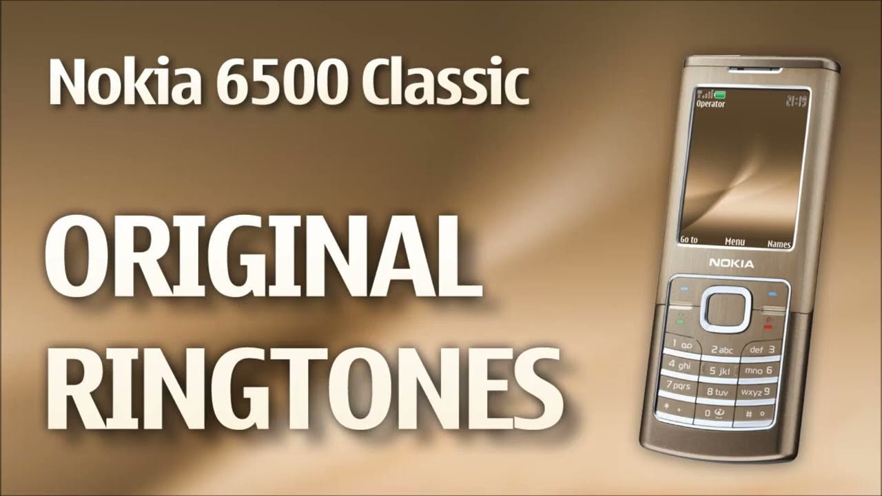 Nokia 6500 Classic Ringtones & Alert Tones ✅ Download @StockRingtones