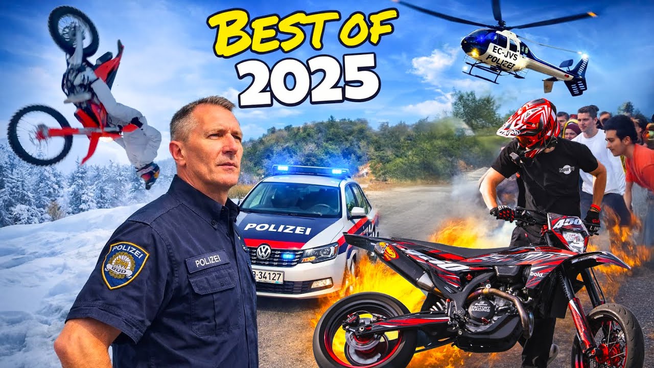 BEST OF SUPERMOTO LIFESTYLE | Gefängnis, Crashes & Wheelies...