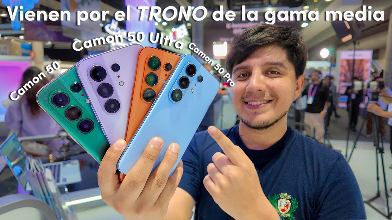 Tecno Camon 50, 50 Pro y 50 Ultra: características y diferencias