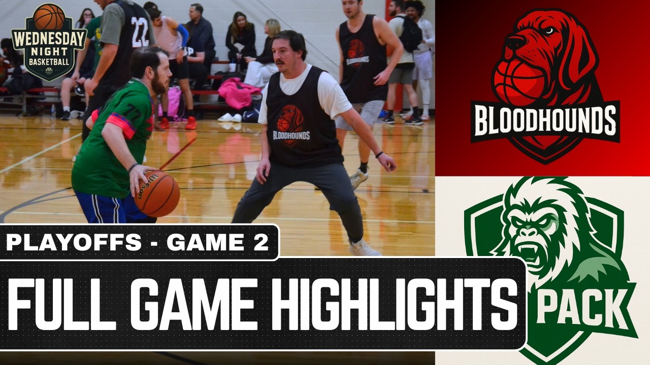 Ice Pack vs Bloodhounds - Winter Basketball Playoffs - Game 2