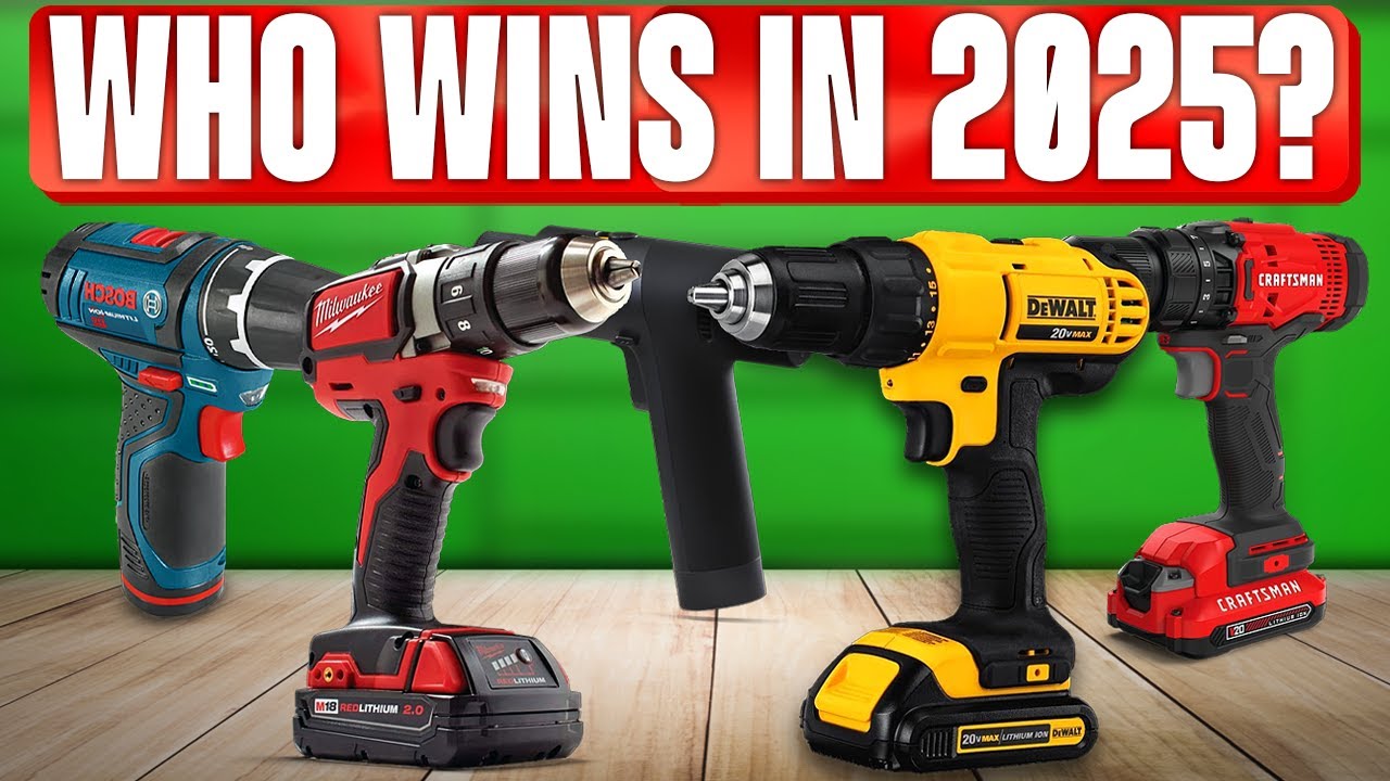 TOP 5 Best Cordless Drills 2025