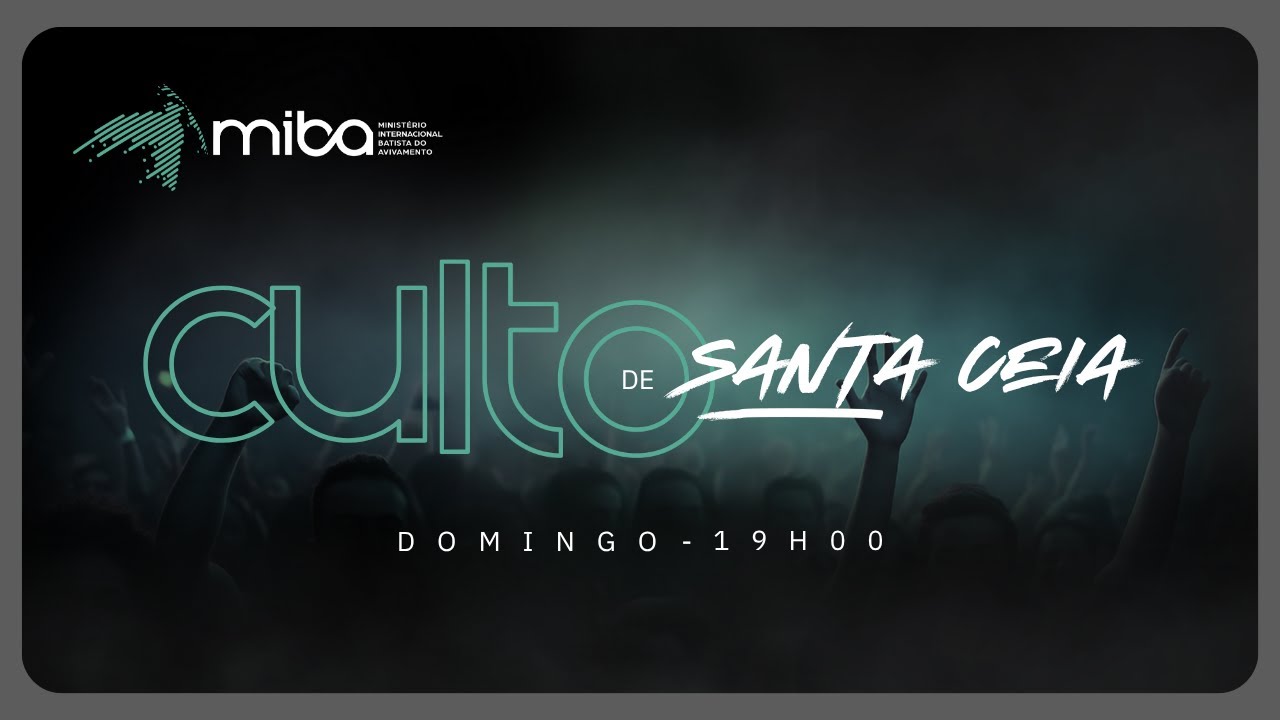 Culto de Santa Ceia | Ao Vivo | 08/03/2026 | 08h30