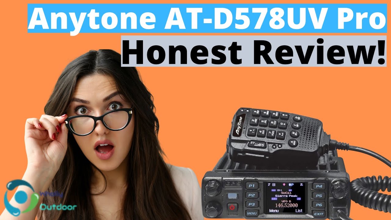 BEST MOBILE DMR RADIO? Anytone AT-D578UV Pro DMR Review!