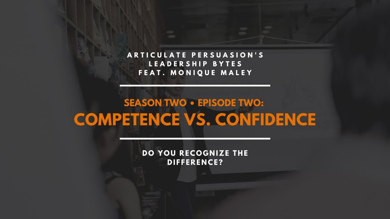 Competence vs. Confidence