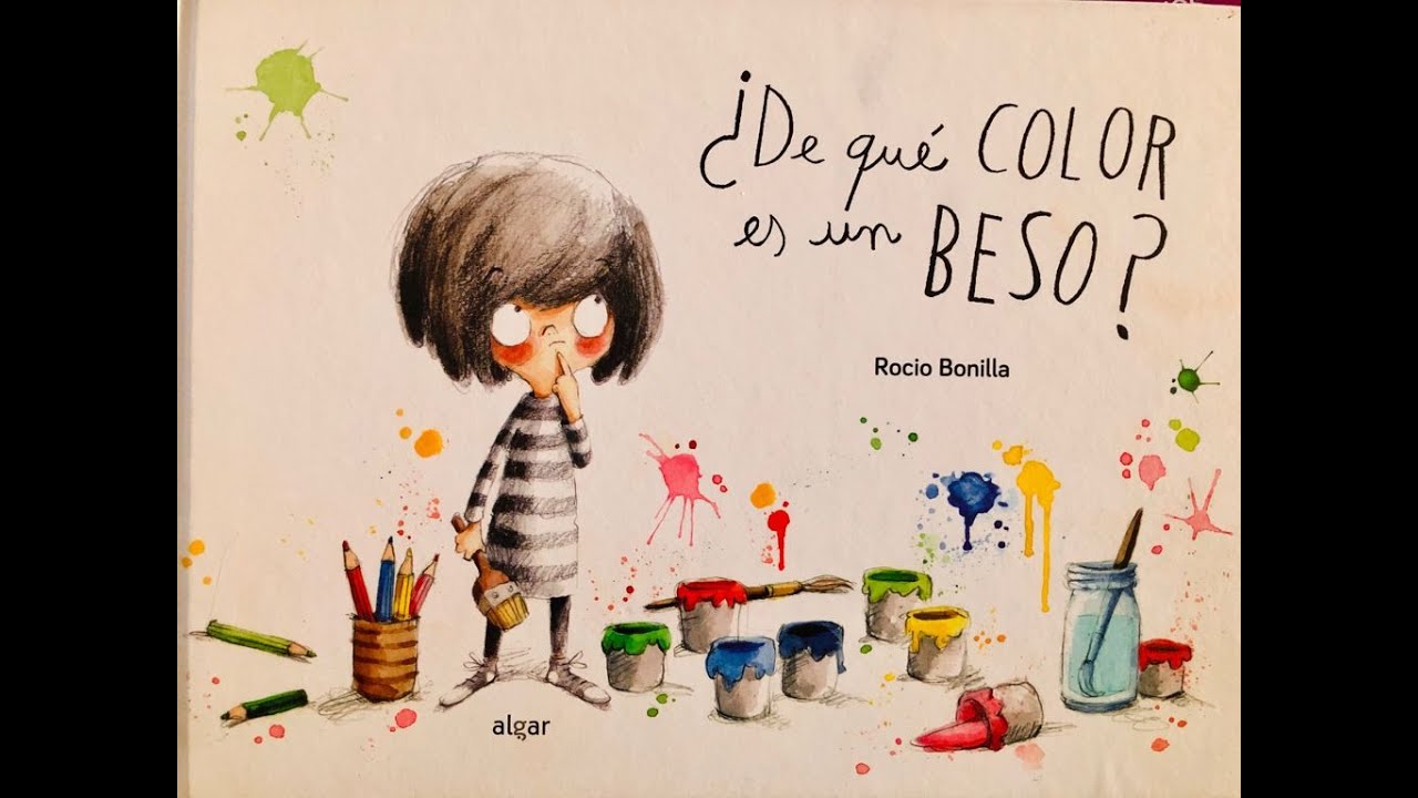 ¿De qué color es un beso? De Rocío Bonilla. Audiolibro.