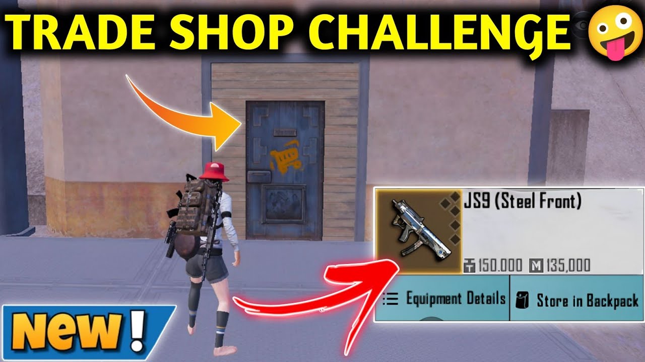 TRADE SHOP CHALLENGE 🤪 PUBG METRO ROYALE CHAPTER 25