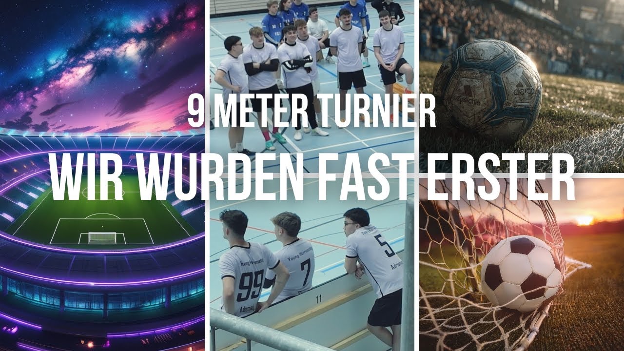 WIR wurden FAST Erster!🥇⚽️ | 9-Meter-Turnier | Jagstalhalle-Möckmühl