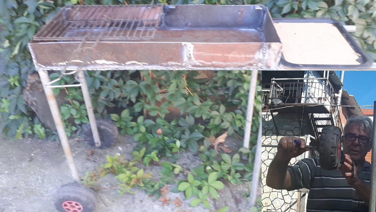 Ψησταριά από ανακύκλωση Recycled grill