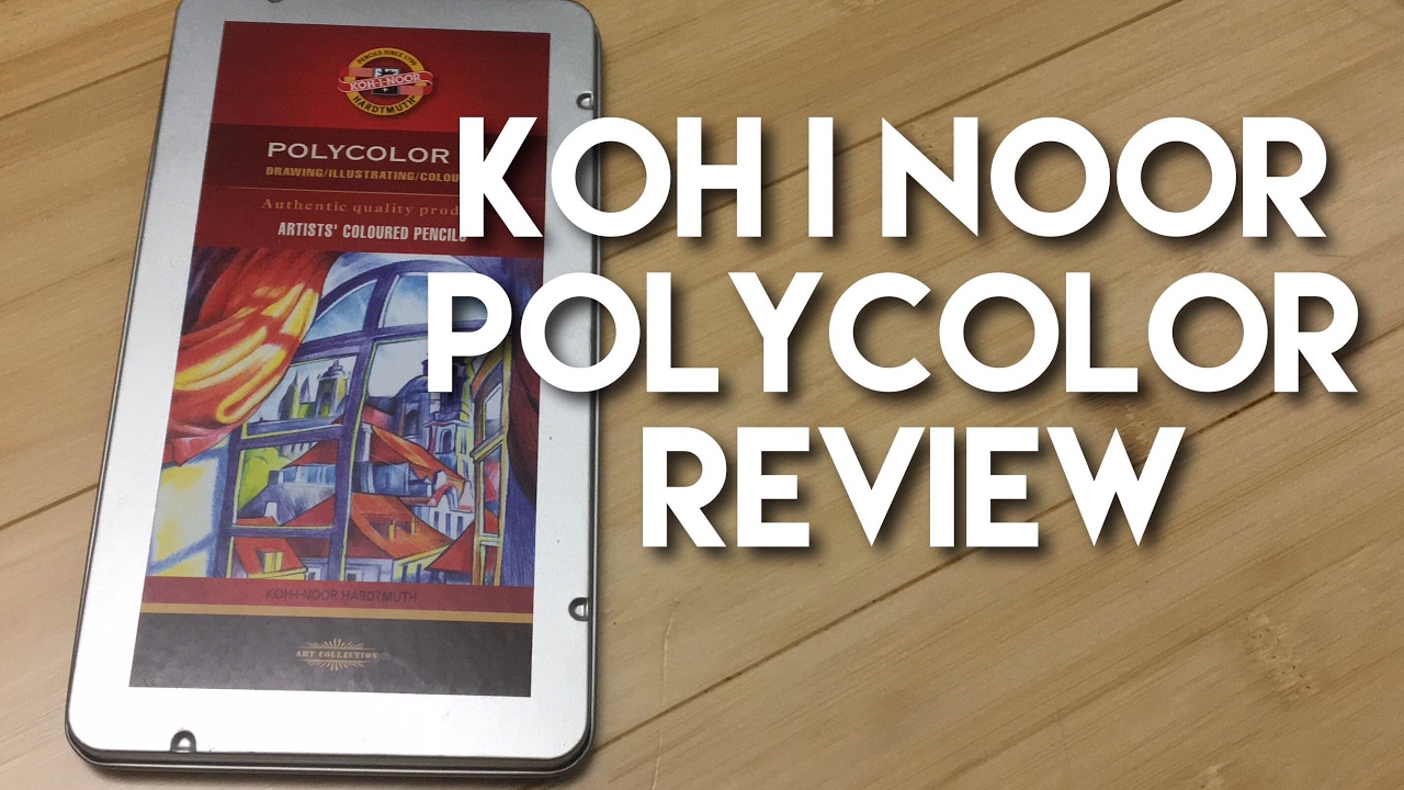 Koh-I-Noor Polycolor colored pencil review. The perfect Prismacolor replacement
