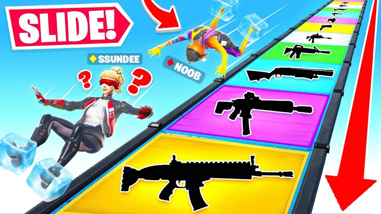 SLIDING For LOOT! Game Mode in Fortnite