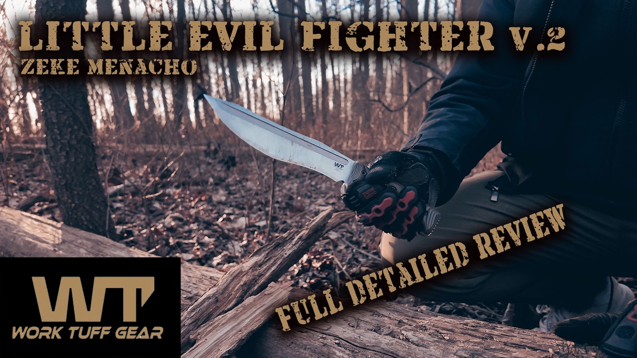 AGGRESSIVE, POWERFUL, BRILLIANT- LITTLE EVIL FIGHTER V2. FROM WORK TUFF GEAR in 4K