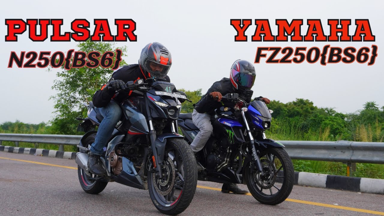 Yamaha FZ25 {BS6} vs Pulsar N250 {BS6} Drag Race | First On YouTube |