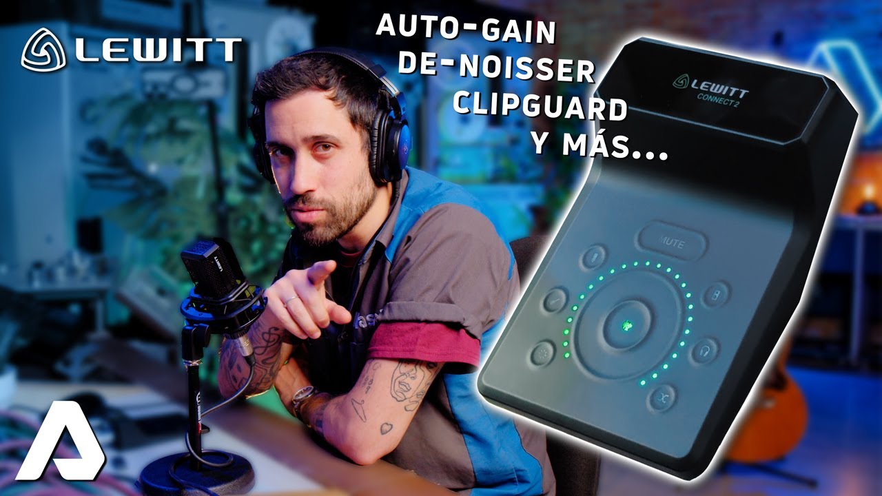 C&oacute;mo usar la nueva interfaz Connect 2 de Lewitt | Alfasoni