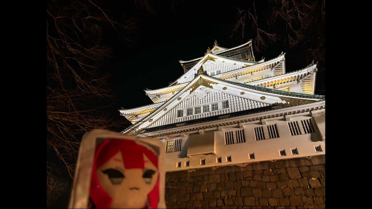 大阪初日なんとかホテル到着！寝る前にラジオ？