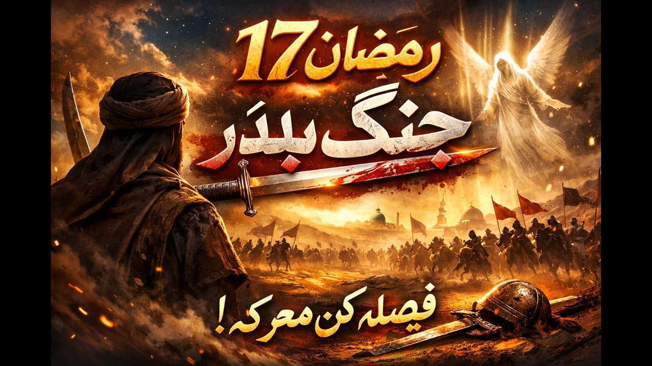 17 Ramzan | 313 Musalman vs 1000 Lashkar | Jang-e-Badr Ka Hairatangez Waqia