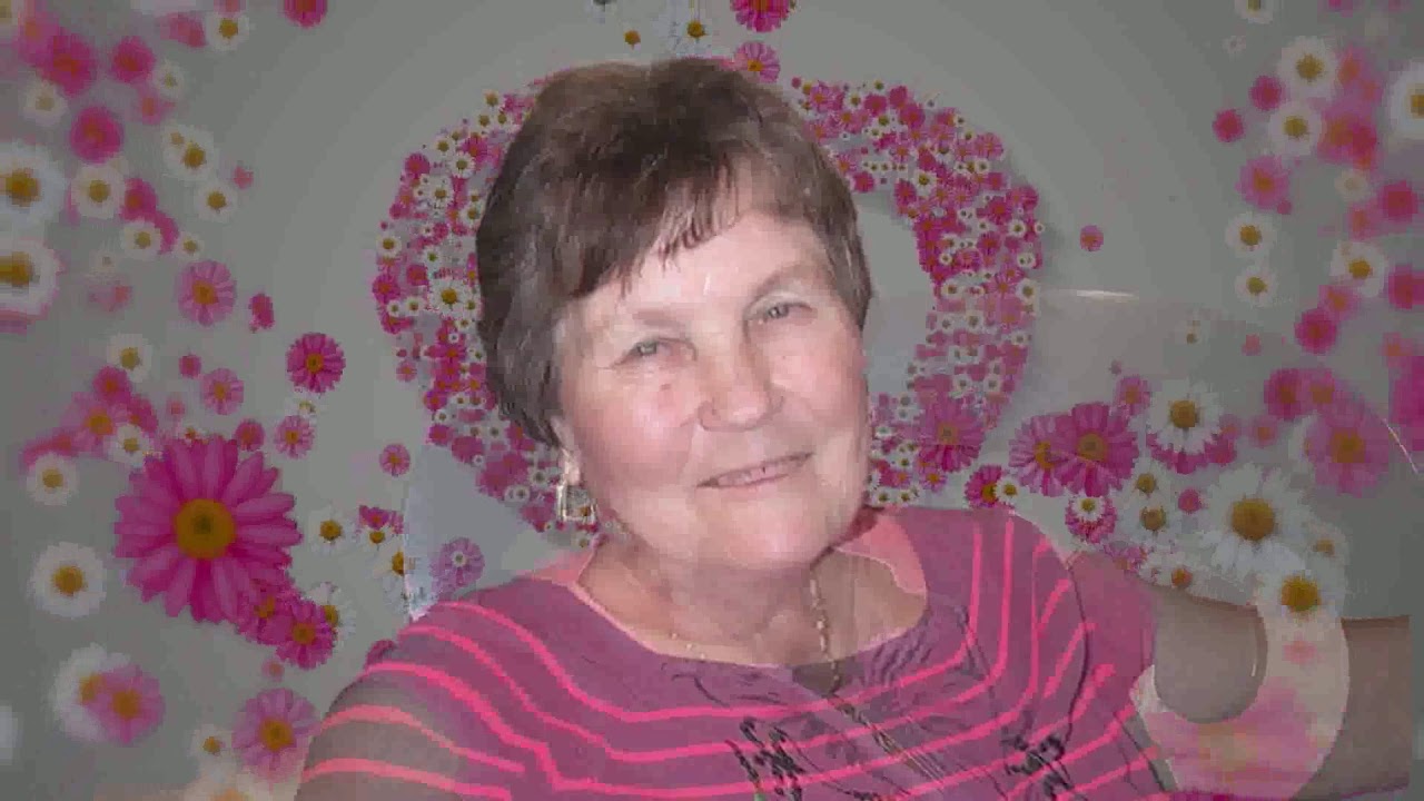 Video montage slideshow for memorial