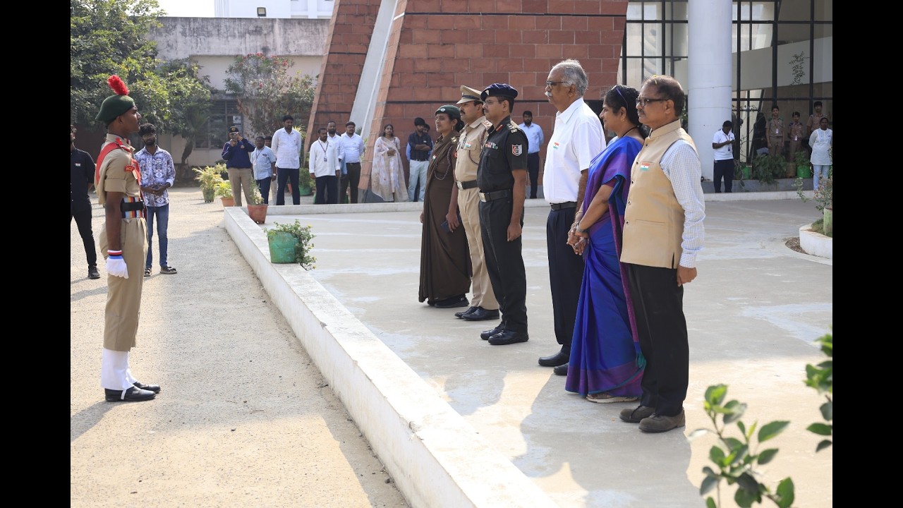 REPUBLIC DAY PARADE AT VIVA THE SCHOOL, NAMBUR