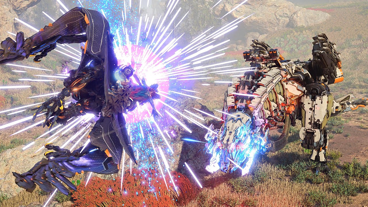 Thunderjaw Fight Without Touching The Ground | Horizon Forbidden West [Airborne Aloy]