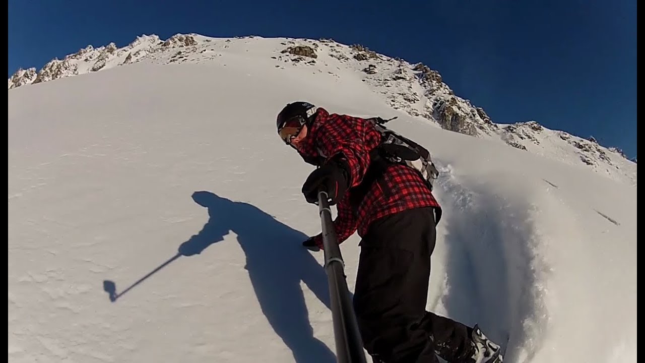 Snowboard Freeride - Powder Addiction #6 - La Mongie Perfect Moment 2018 - GoPro Hero 2 HD