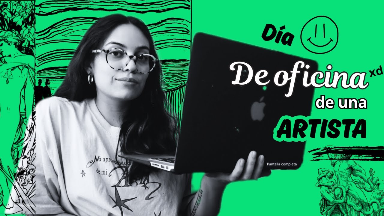 trabajo de oficina de una artista o algo así