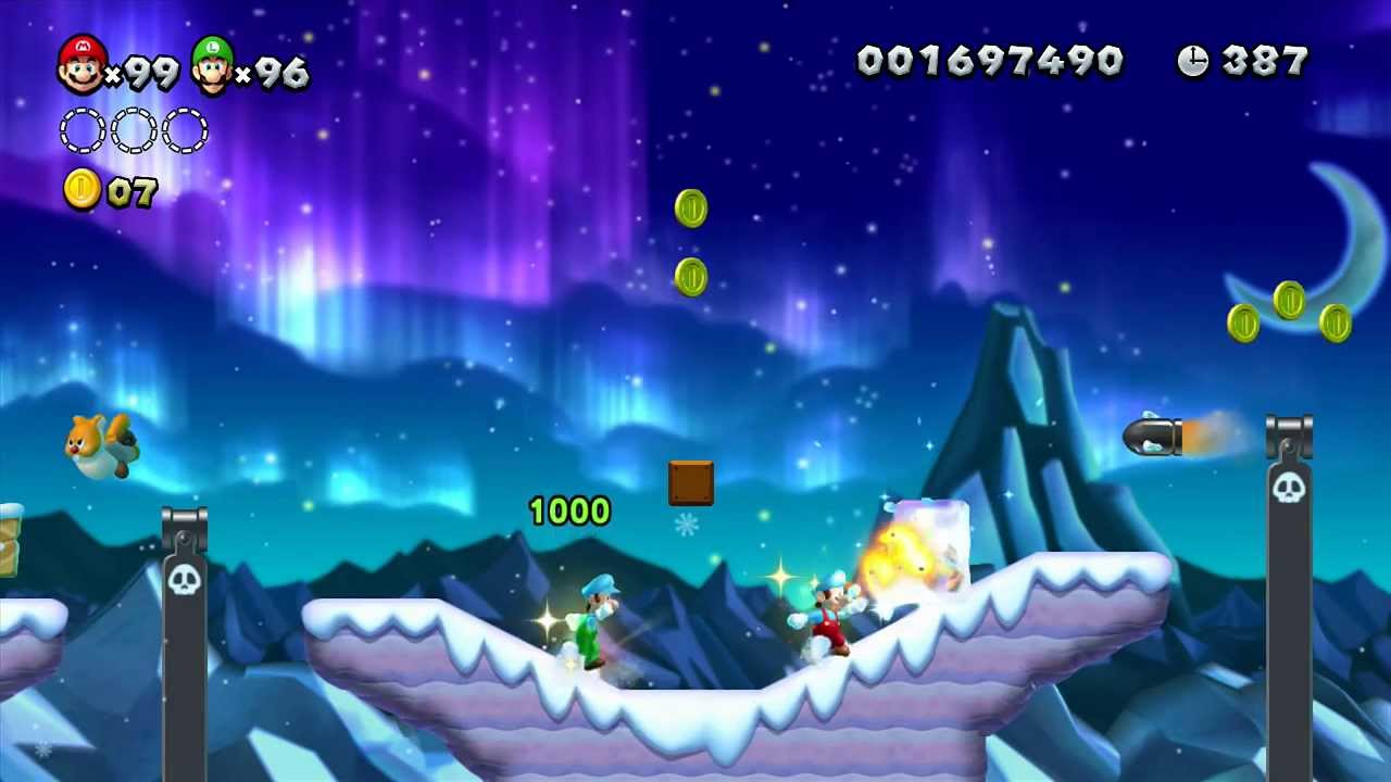 New Super Mario Bros U - 100% Walkthrough Co-op - Parte 08 di 22