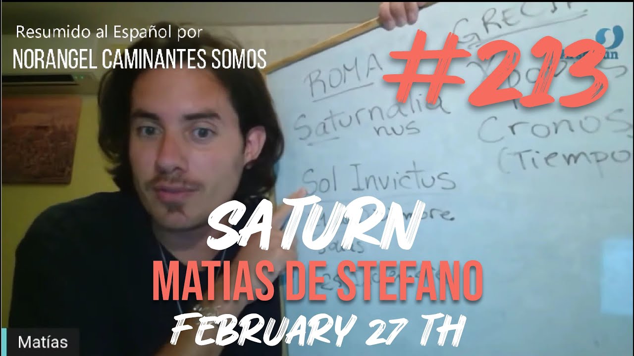 № 213 САТУРН – 27 ФЕВРАЛЯ #matíasdestefano5