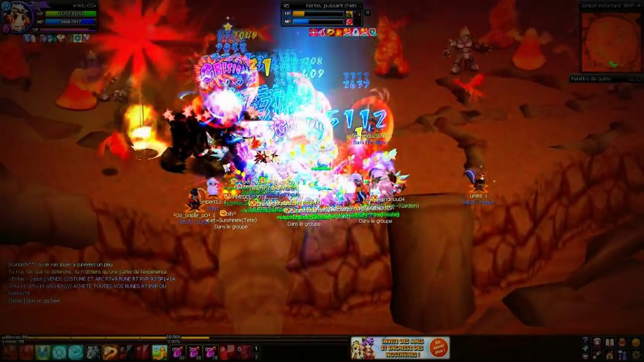 Nostale CI lvl 80 - 99 ( France )