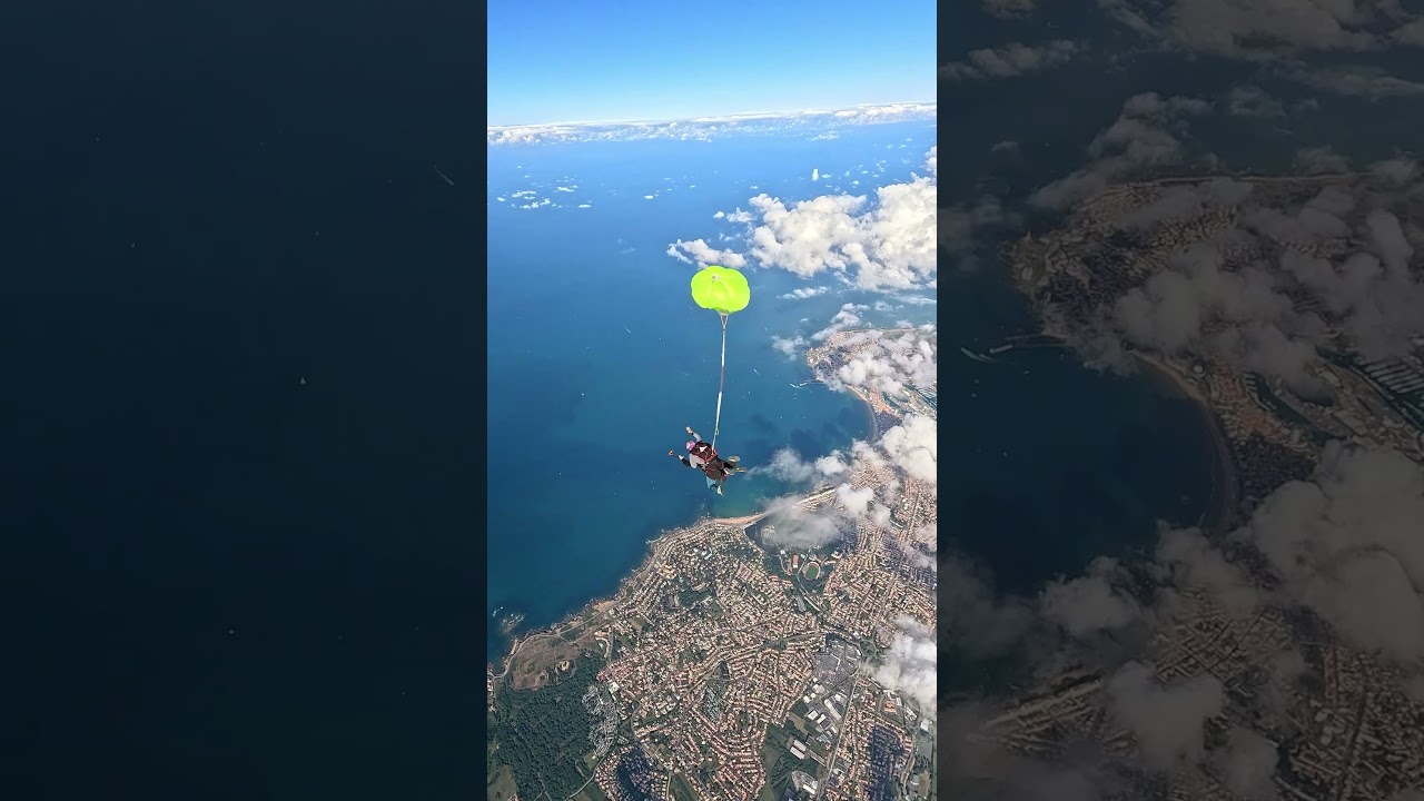 Saut en Parachute avec Videoman