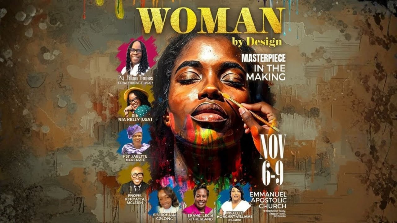 Women by Design Conference 2025 - NOV 9, 2025 | Host: Pastor Jillian Thomas | E.A.C Portmore