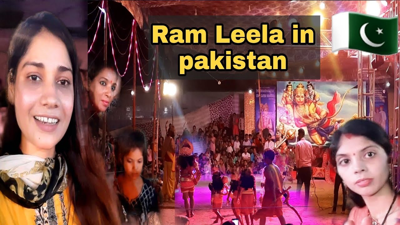 The most beautiful Ram Leela I have experienced so far in pakistan first time | swaminarayan temple
