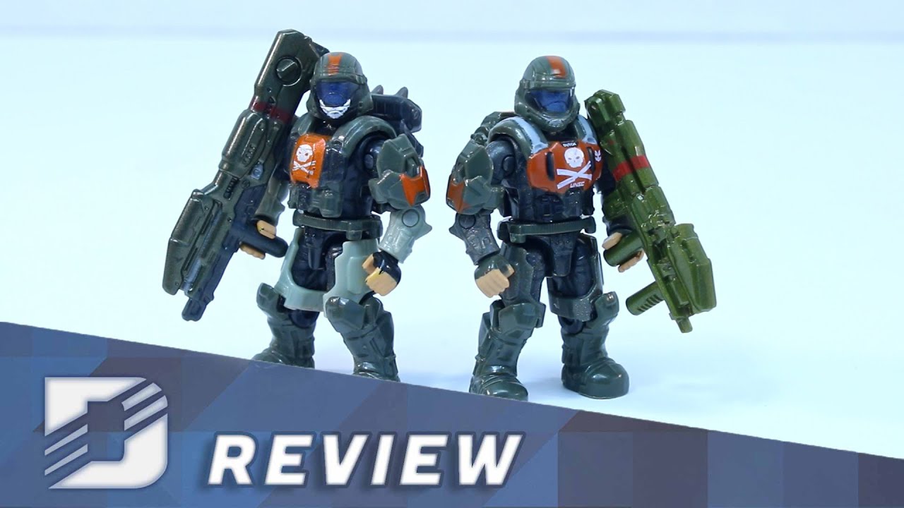 Mega Construx Halo 3 ODST Dutch Comparison (Drop Pod VS Heroes)