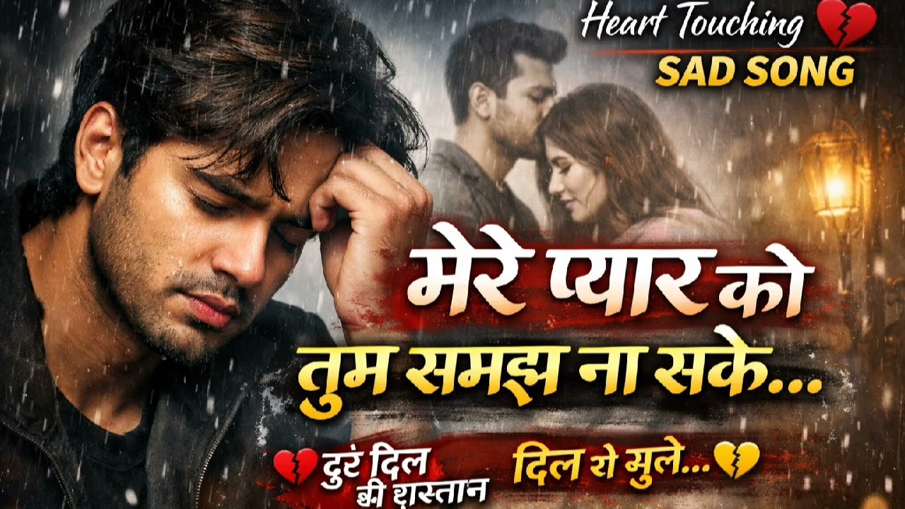 मेरे प्यार को तुम समझ ना सके 💔😭 | दर्द भरा हिंदी गाना | Very Emotional Sad Song | Hindi Song 2026