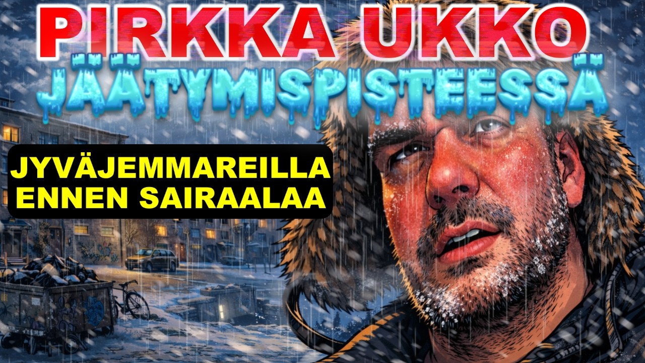 PIRKKA UKKO eksyneenä pakkasyössä - tapahtumia ennen sairaalaa #tubetus