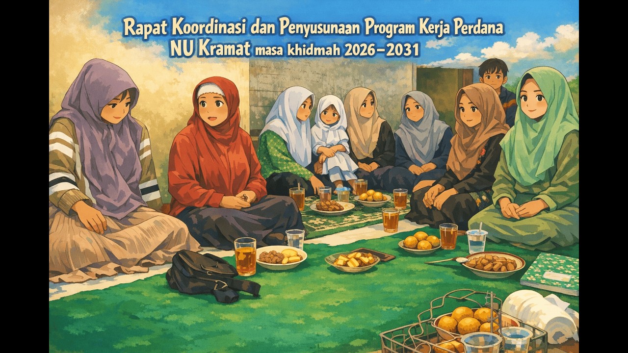 🎥 Rapat Koordinasi & Program Kerja Perdana NU Kramat 2026–2031 | Konsolidasi Pengurus & Banom