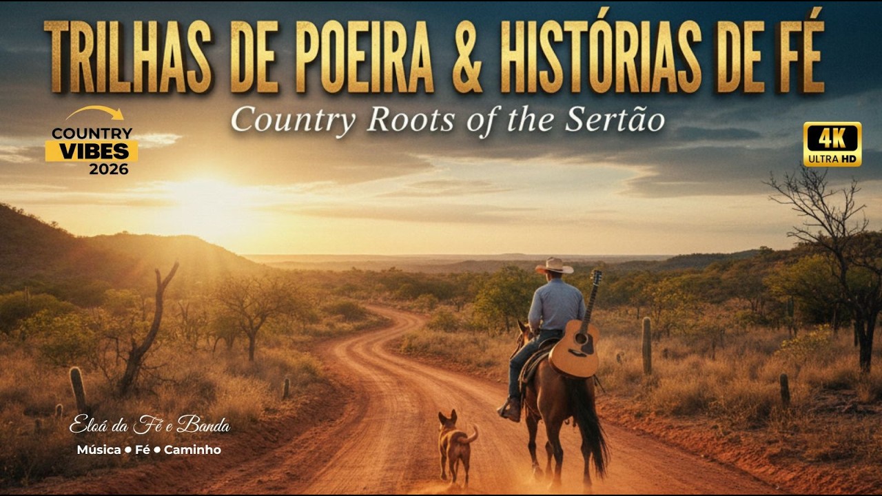 【COUNTRY VIBES 2026】TRILHAS DE POEIRA & HISTÓRIAS DE FÉ | Country Roots of The Sertão🤠🎶