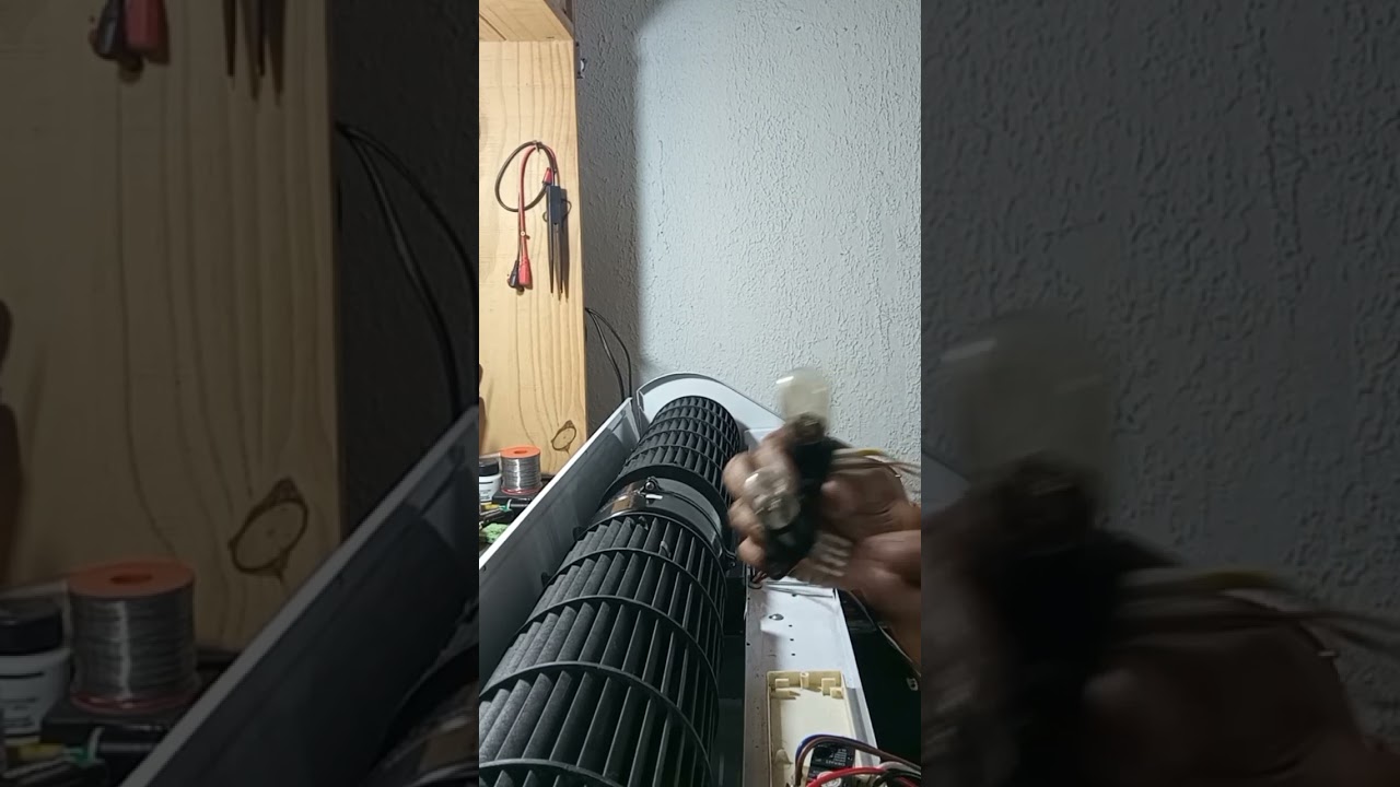 Cortina de ar liga e motor não funciona. O que fazer?