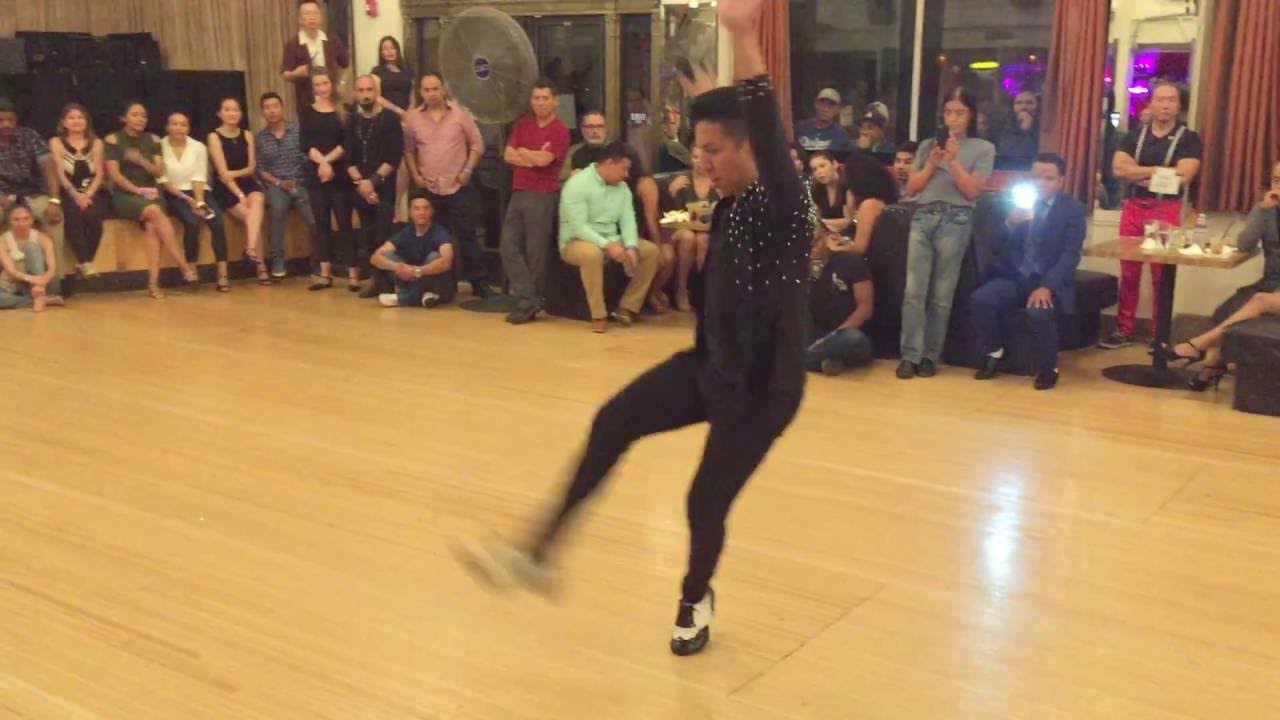 Luis Ernesto Lopez 1st Place Pro Male Solo Salsa Competition At Granadas LA 2016