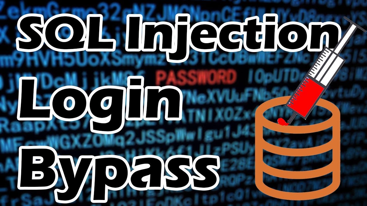 SQL Injection Allowing Login Bypass
